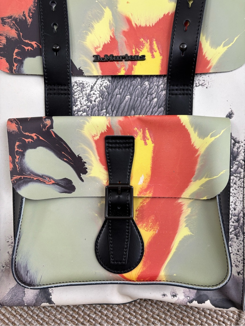 Dr. Martens x TATE Museum | Ithell Colquhoun ULTRA RARE Docs Leather Backpack - Picture 3 of 16